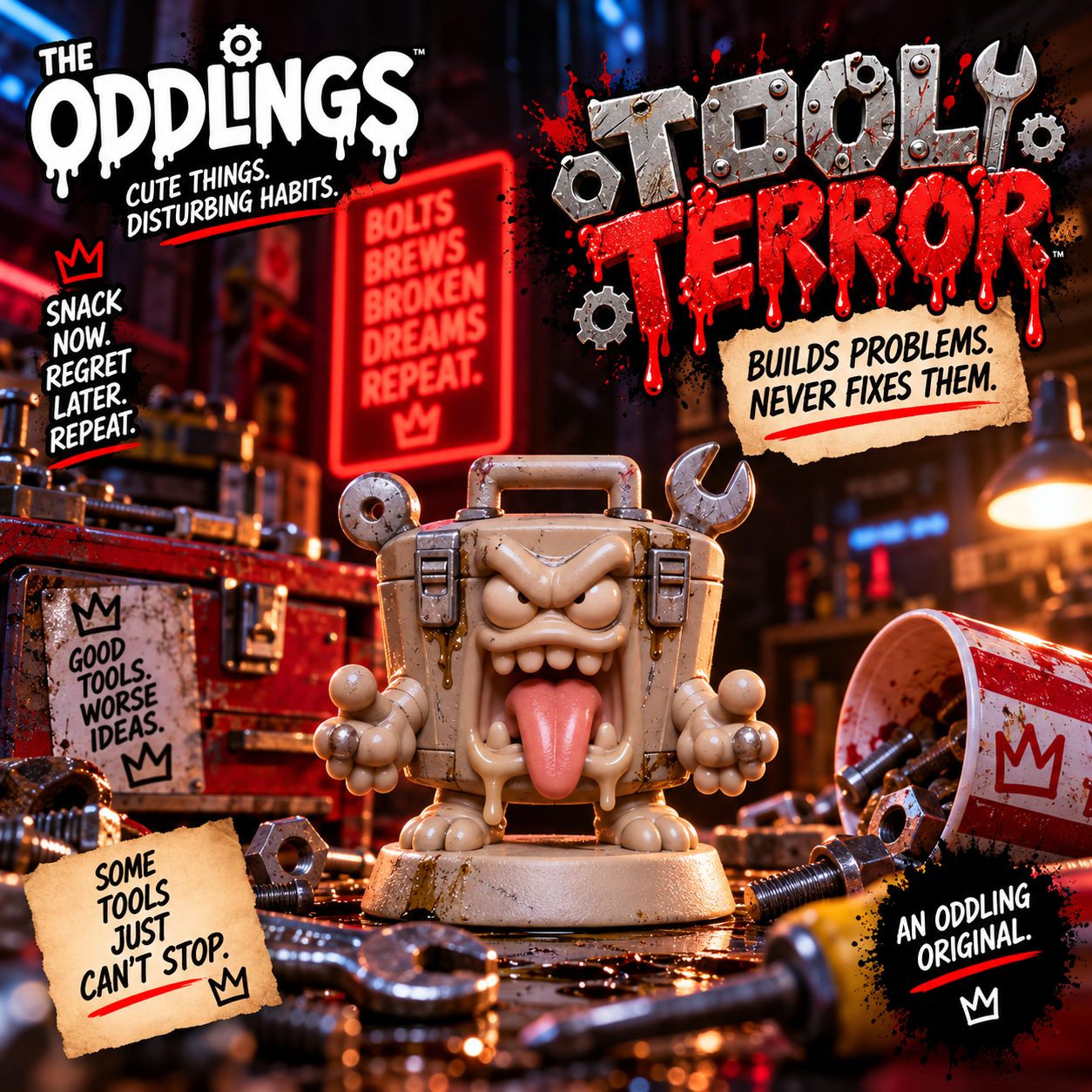 Tool Terror collection artwork