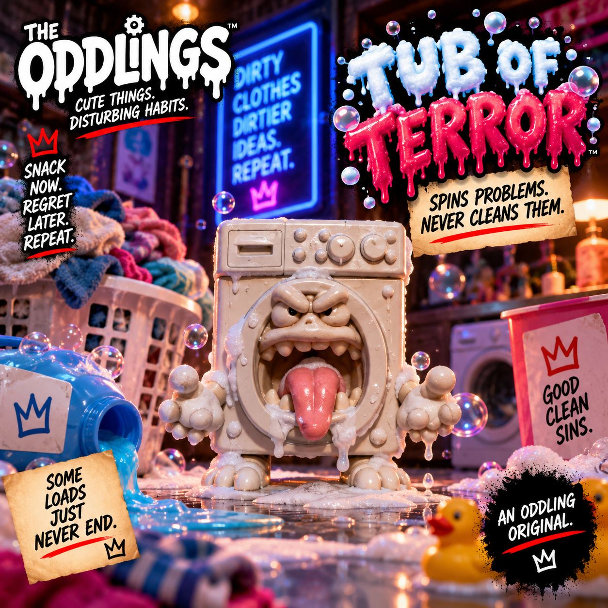 Tub of Terror collection artwork